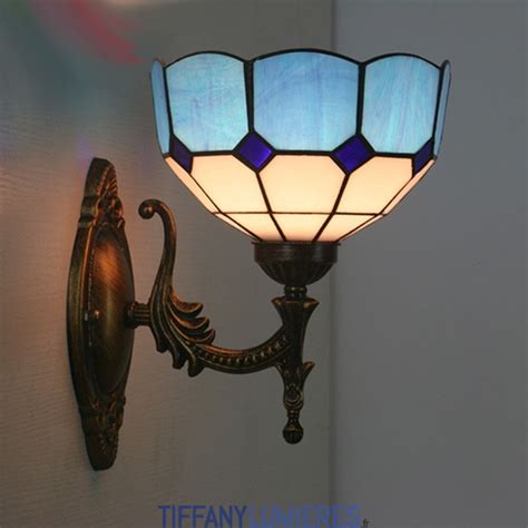 Applique Murale Tiffany En Vitrail Europ En De Cm France