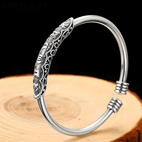 Купить ANENJERY китайские браслеты-манжеты с тотемом для мужчин и ...