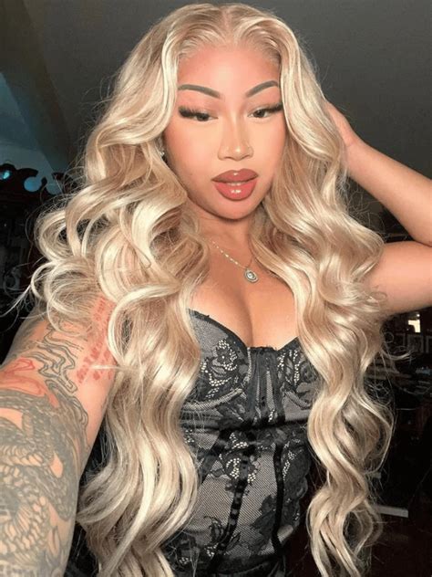 UNice X Lace Front Body Wave Ash Blonde Pre Everything Wig