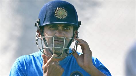 gautam gambhir  indias head coach  story