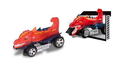 Хижемобіль Hot Wheels Dragon Blaster 13 см зі світлом та звуком 90571 011543905714 купити