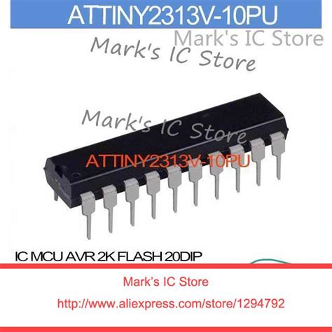 Attiny V Pu Ic Mcu Avr K Flash Dip Attiny V V Attiny