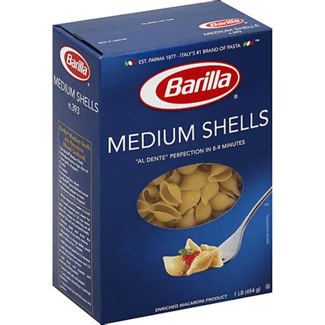 Barilla Pasta Medium Shells Tubes And Shells Sendiks Food Market