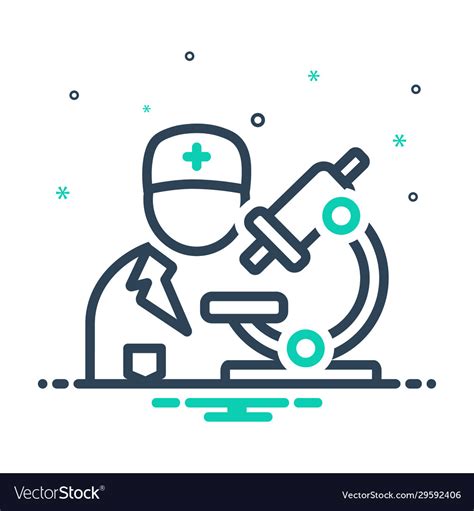 Pathologist Royalty Free Vector Image Vectorstock