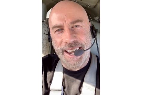 John Travolta Posts Video 'Celebrating' Flying a Plane Again