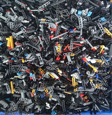 LOONGON 2 POUNDS Technical Parts Random Lot of Pieces-Compatible with ...