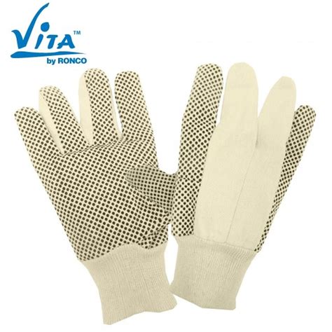 Ronco Ppe Cotton Gloves Hand Protection Safety Gloves