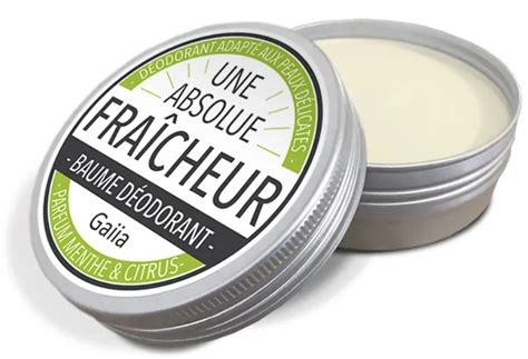 Baume Déodorant Menthe Citrus Gaiia