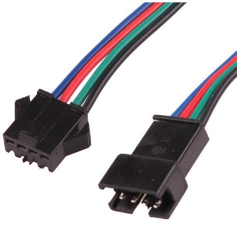 JST-SM 4 Pin M+F Cable (2.5mm Pitch) - Micro Robotics