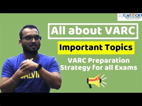 All about VARC | Important Topics | VARC Preparation Strategy for all ...