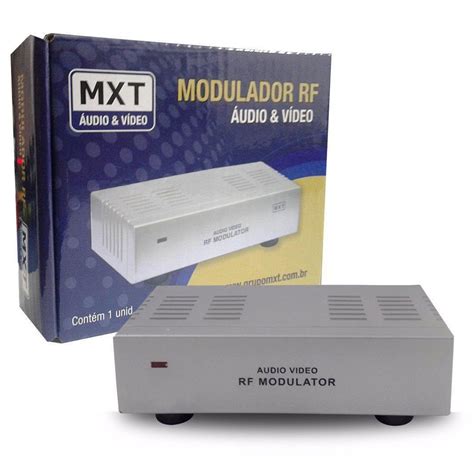 Modulador Rca Audio Video X Rf Mxt No Shoptime