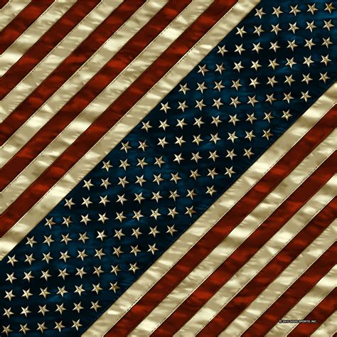 Hot Leathers BAB1078 Vintage American Flag Bandana