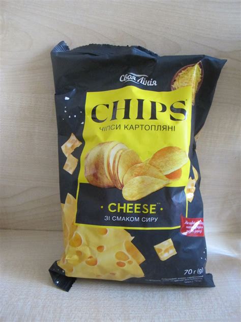 Чипсы картофельные Своя Линия Chips со вкусом сыра | отзывы