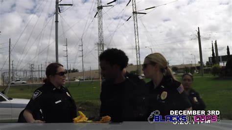 Horny Female Cops Caught A Black Suspect Of A Crime