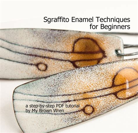 Tutorial: Sgraffito Enamel Technique for Beginners - Etsy