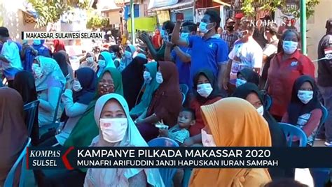 Munafri Arifuddin Janji Hapuskan Iuran Sampah Video Dailymotion