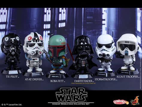 The Blot Says Star Wars The Original Trilogy Cosbaby Vinyl Figures By Hot Toys