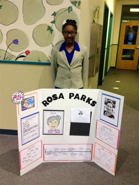 My Daughters Living Wax Museum As Rosa Parks Wax Museum School Wax