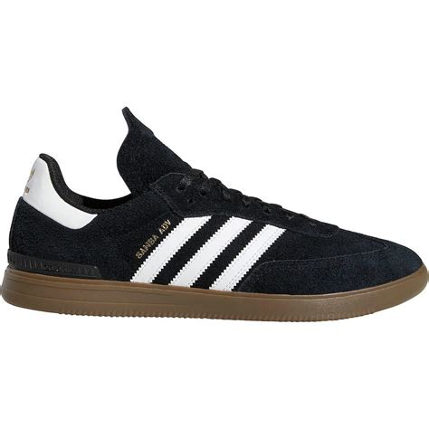 Adidas Suede Samba Adv Shoe In Black For Men Lyst