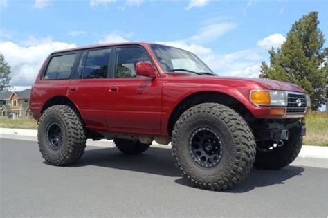 1997 80 Series Land Cruiser On 40s With No Lift