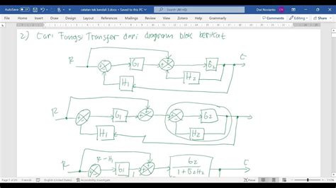 Soal Dan Pembahasan Diagram Blok Teknik Kendali No 2 YouTube