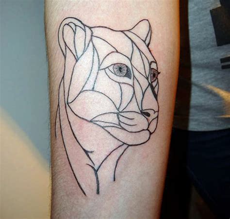 Puma tattoo for men: a new trend in the world of male tattoos - ️ ...