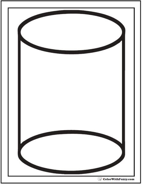 80 Shape Coloring Pages Color Squares Circles Triangles