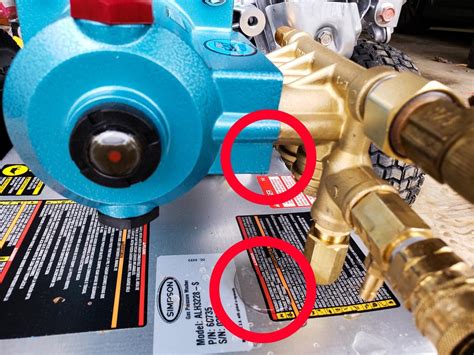 cat pump leaking rpressurewashing
