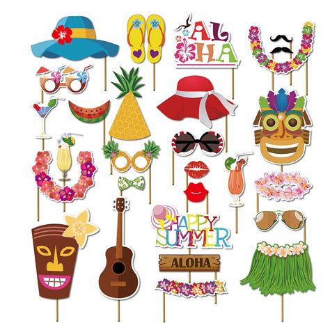 Buy Luau Party Supplies Luau Party Decorations Luau Photo Booth Props