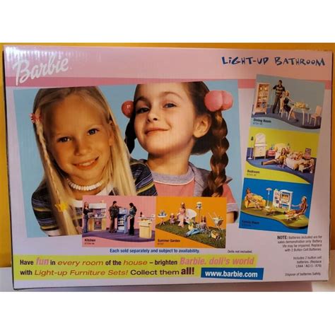 Barbie Light Up Bathroom Wshower And Light Up Vanity 6755595 Barbiepedia