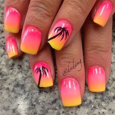 Famous Palm Tree Toe Nail Designs Ideas Clowncoloringpages