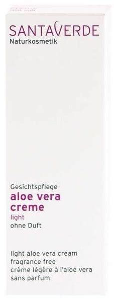 Santaverde Aloe Vera Creme Light Ml Ab Preisvergleich Bei