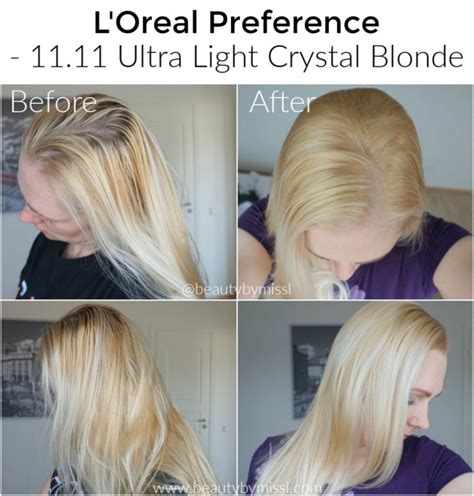 L Oreal Preference 11 11 Ultra Light Crystal Blonde Beauty By Miss L