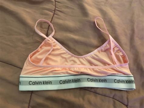 Conjunto Calvin Klein Tam M G Rosa Ou Branco Novo Lingerie Feminina