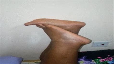 Hot GH Babe S Pedcured Ebony Feet Soles Up In The Air BigSteffs Ghana Foot Modeling