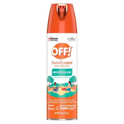 Off! FamilyCare Smooth & Dry Insect Repellent I - Shop Insect repellant ...