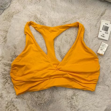 L Space Swim Nwt L Space Bikini Top In Mango Size Dd Bottoms Not Included Poshmark