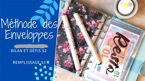 BILAN S2 ET DÉFIS REMPLISSAGE S3 DÉCEMBRE ENVELOPPES BUDGET YouTube