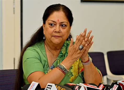 Vasundhara Raje On Twitter