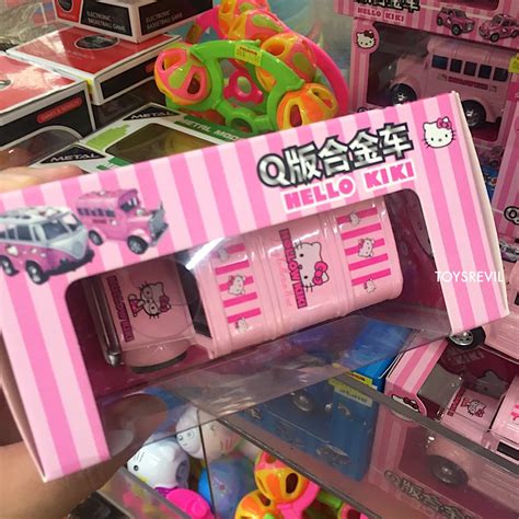 Taking A Ride With Knock Off Hello Kitty And Doraemon Model Cars
