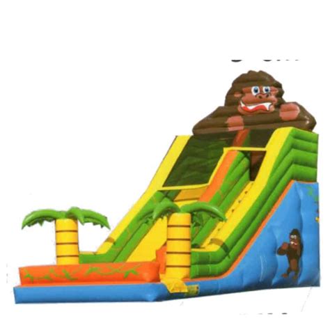 Tropical Big Foot Inflatable Water Slide Australian Inflatables