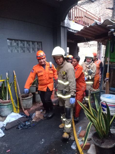 Permukiman Padat Penduduk Di Tambora Terbakar 5 Orang Tewas