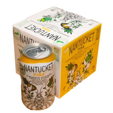 Triple Eight Nantucket Pina Pineapple Jalapeno Tequila And Soda 4 Pack