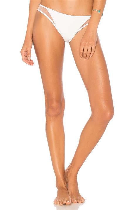 Tori Praver Swimwear Manon Bikini Bottom In White REVOLVE
