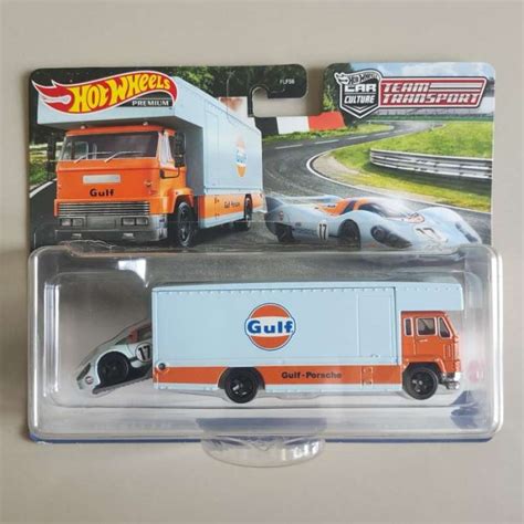 Jual Hot Wheels Hotwheels Team Transport Porsche Lh Fleet Flyer Gulf Di Seller Enzo Store