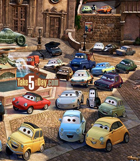 Take Five A Day Blog Archive Disney Pixar Cars 2 New Massive Cars