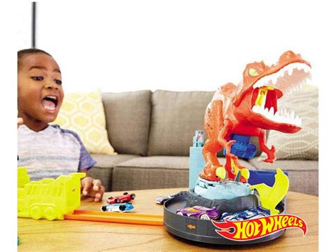 Pista Mattel Hot Wheels City T Rex Rampage Worten Pt