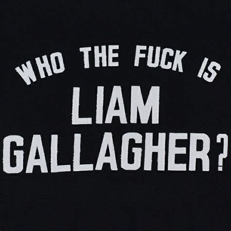 楽天市場LIAM GALLAGHER リアムギャラガー Who The Fuck Tシャツ BLACKGEEKHEAD
