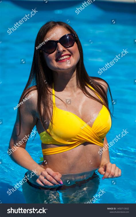 Sexy Brunette Woman Bikini Stock Photo Shutterstock