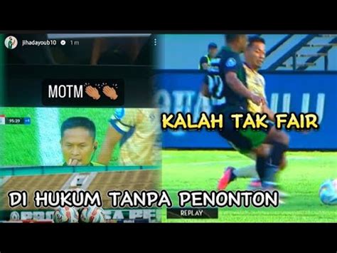 Bukan Hasil Fair PSS Dihukum 1 Pertandingan Tanpa Penonton YouTube